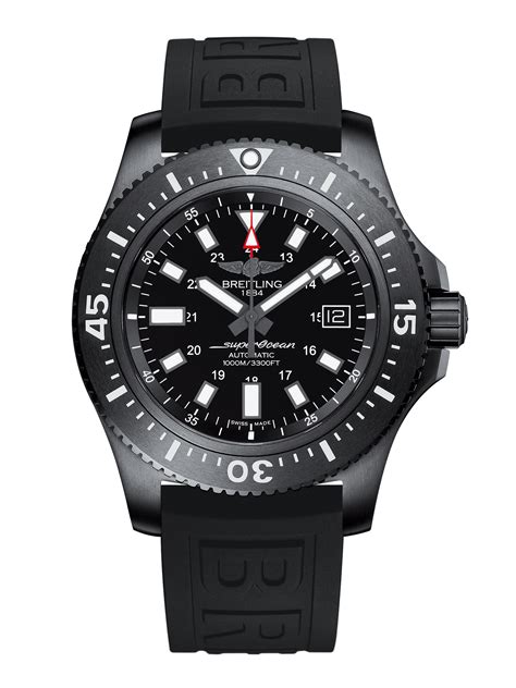 breitling superocean 44 black|breitling superocean 42.